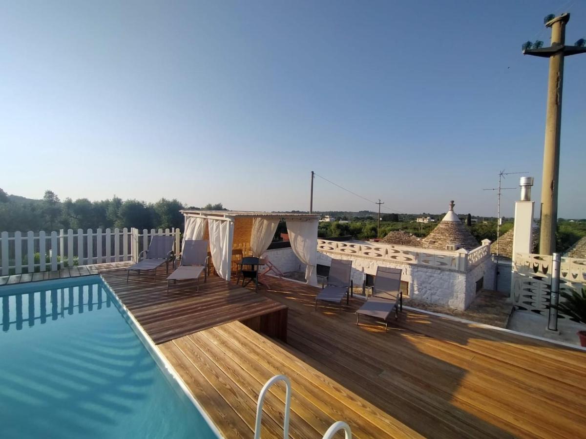 Trullo Il Carrubo Villa อัลเบโรเบลโล ภายนอก รูปภาพ